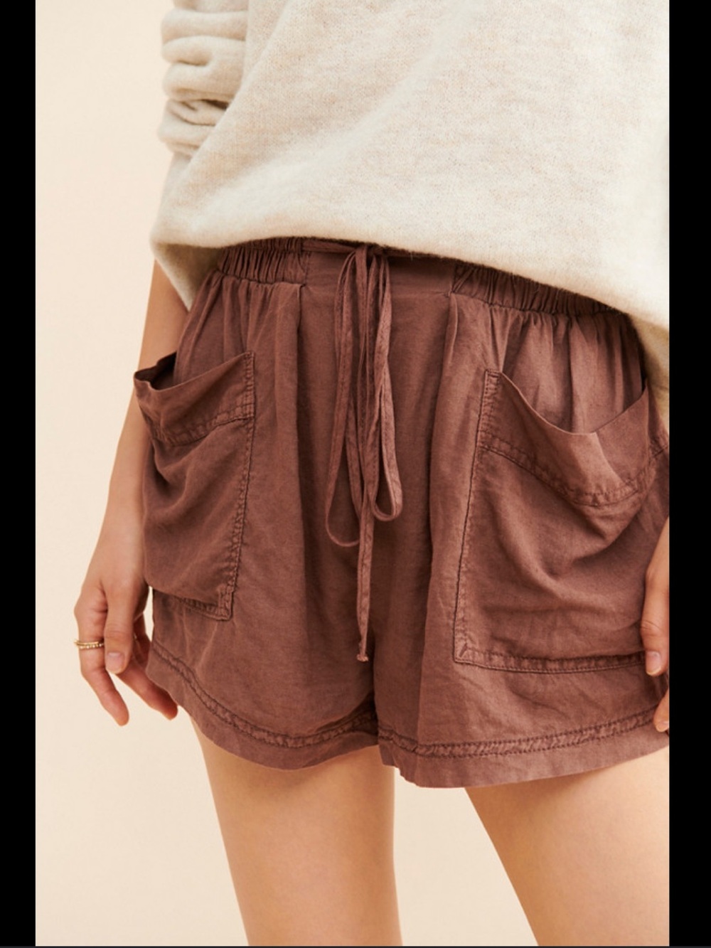 Free People Emma Patch Pocket Shorts (size S)